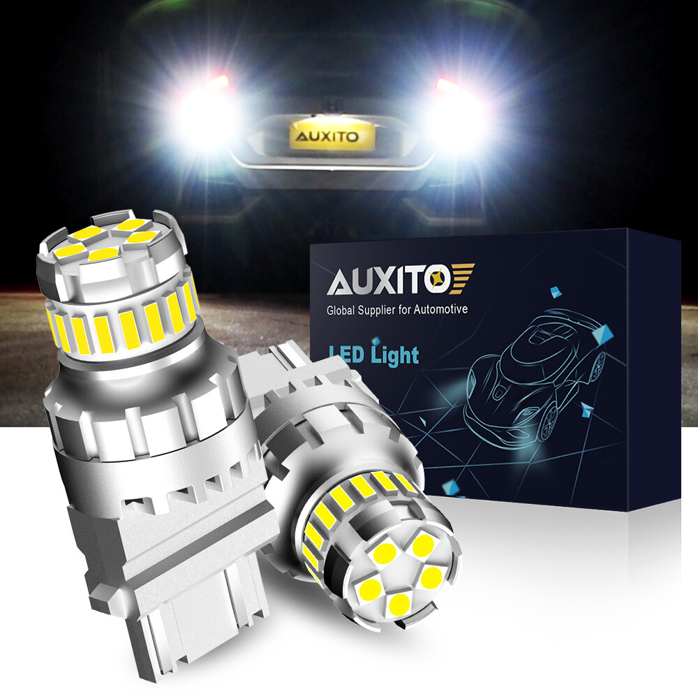 3157 LED Back Up Reverse Lights Bulbs White for Chevy Silverado 1500 1999-2013