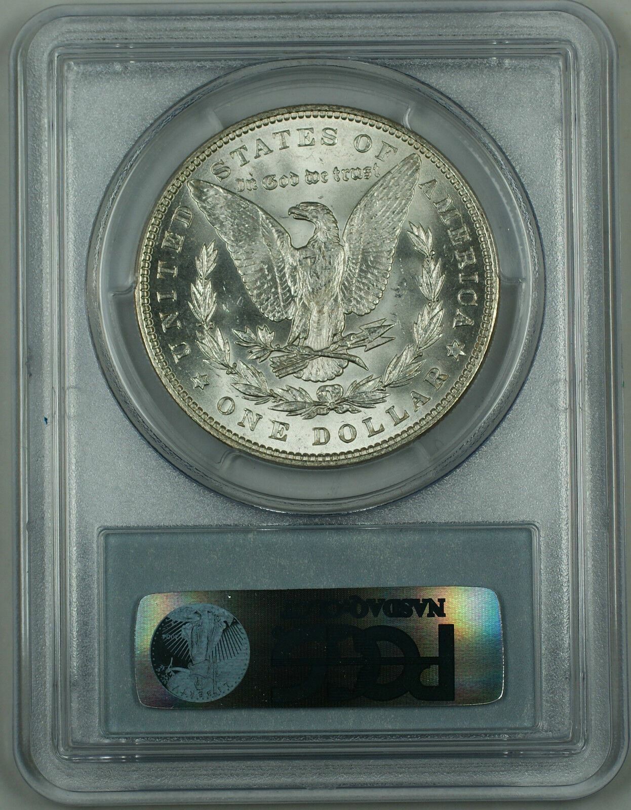 PCGS MS-64 Morgan Silver Dollar BU Coin