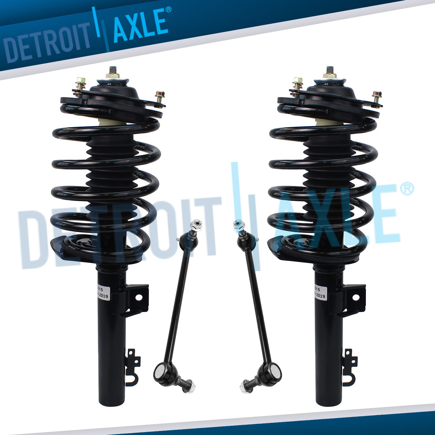 Front Struts Sway Bar Links Assembly for 1996 - 2007 Ford Taurus Mercury Sable
