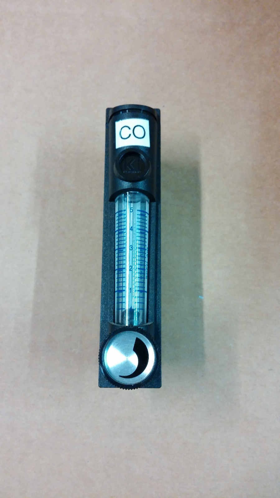 KI KEY INSTRUMENTS 1-5 SCFH AIR Flow Meter