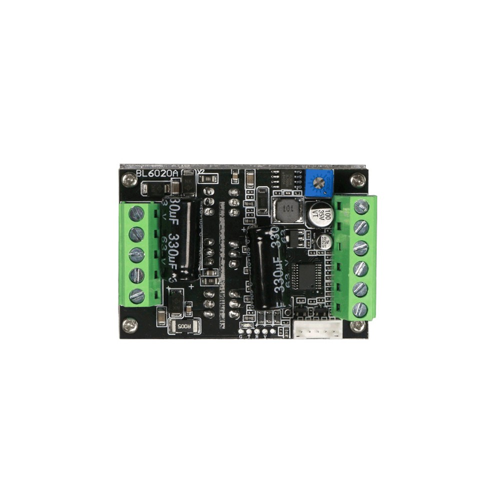 500W BLDC Motor Driver 6-60V 20A Hall Speed Control Board PWM Three-Phase