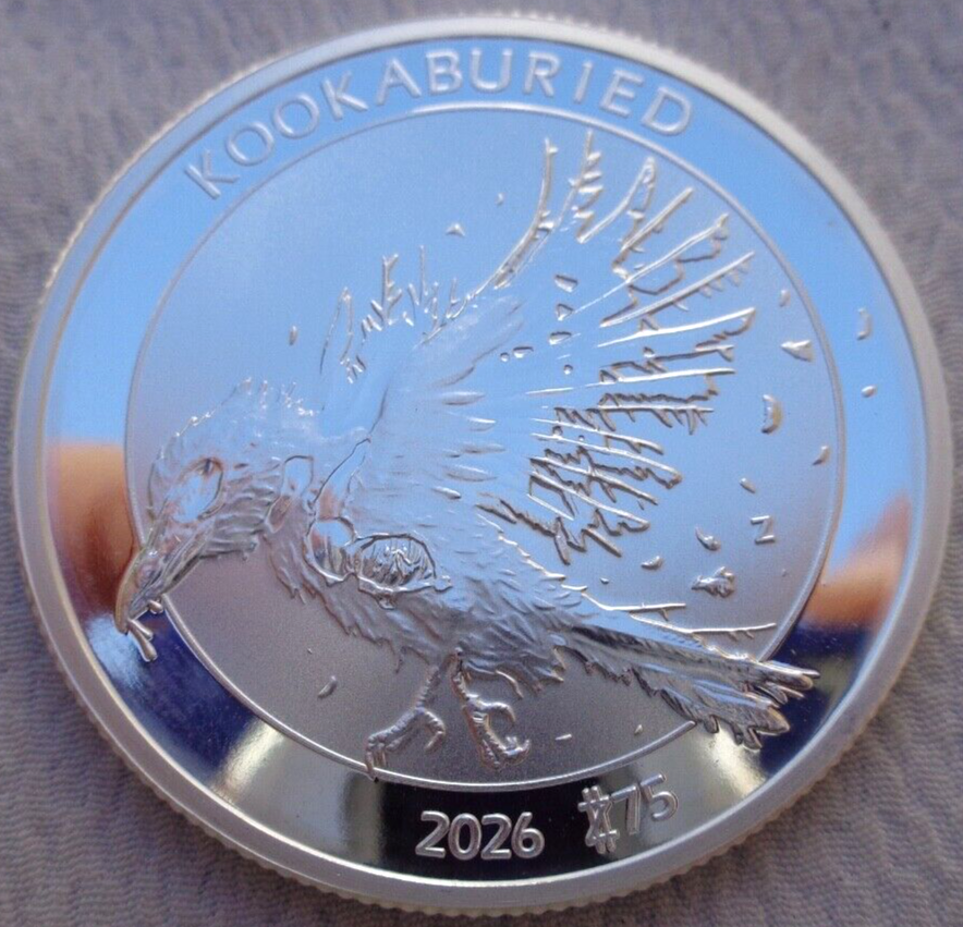 1 oz. 2026 KOOKABuried #2 Zombucks World Series rounds .999 fine silver