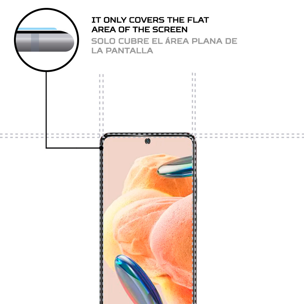ANTISHOCK Screen protector for Xiaomi Redmi Note 12 Pro 4G