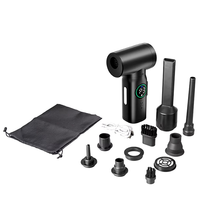 7500mAh Portable Air Duster – Wireless Blower for PC, Car & Inflatables