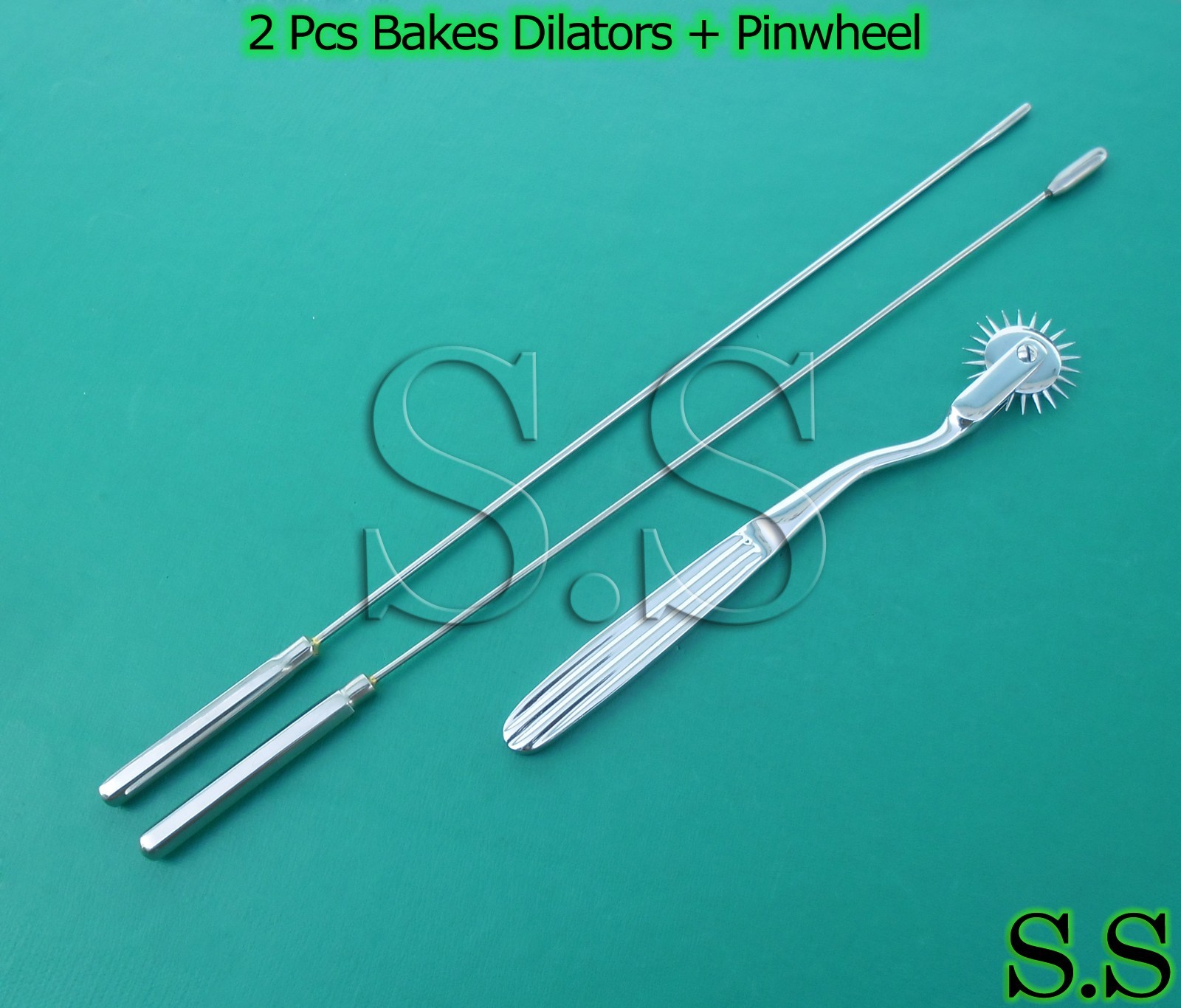 Two Pcs Bakes Rosebud Sounds 3MM & 5MM PINWHEEL