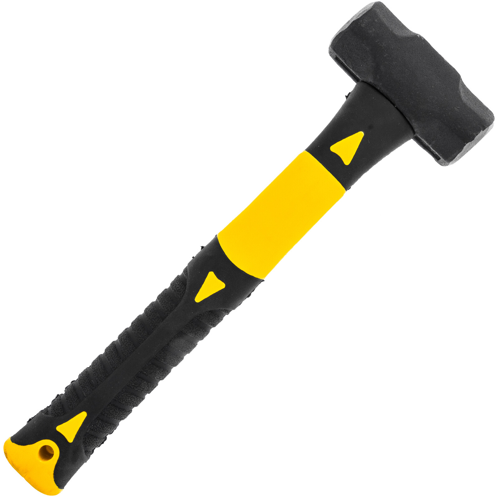 ToolTreaux 1lb Steel Sledge Hammer with Non Slip Rubber Grip, 10 Inch