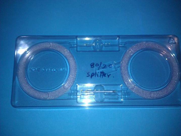 JDSU/SIFAM 1x2 Fiber Optic Coupler Splitter 80/20, 20% Tap, Splitter, Cheap