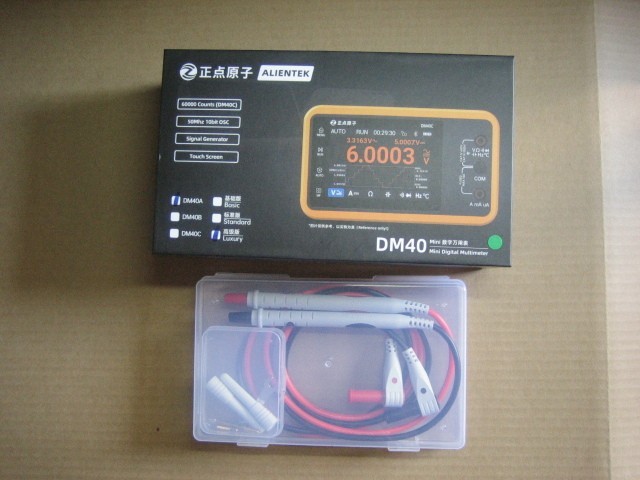 ALIENTEK DM40A Handheld Oscilloscope Digital Multimeter Signal generator New