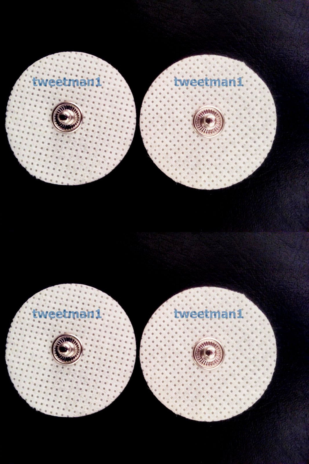 SMALL REPLACEMENT MASSAGE PADS(8)Compatible with Most Popular Digital Massagers