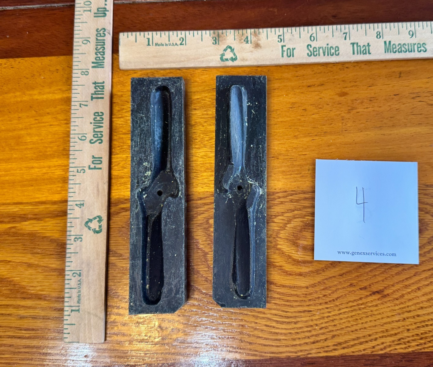 REMOTE CONTROL RC AIRPLANE PROPELLER MOLD - VINTAGE -FLYING -AERONAUTICS - #4