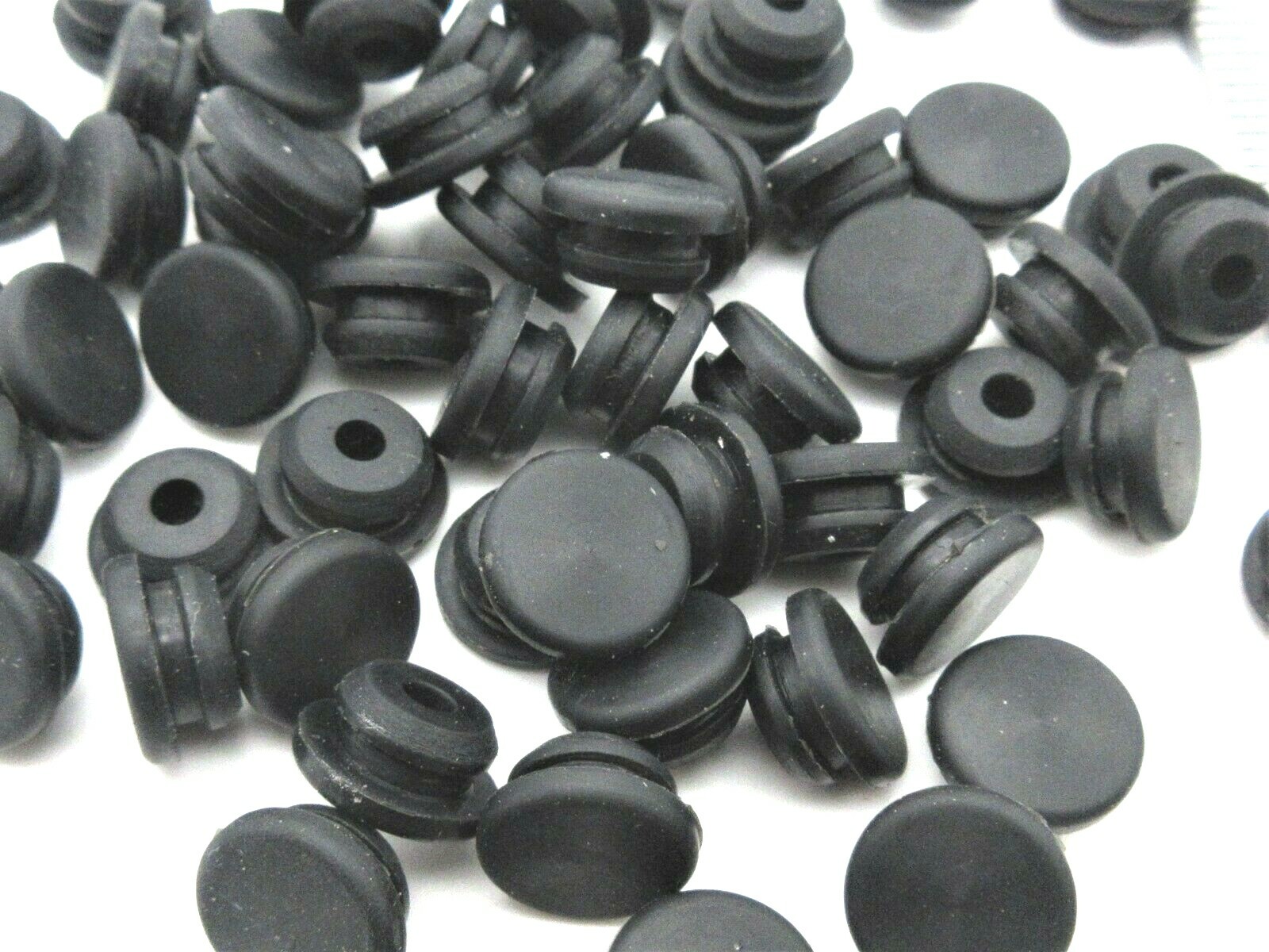 5/16" Hole Silicone Blind Panel Plug Fits 1/16" Panels Electrical 25 Pack