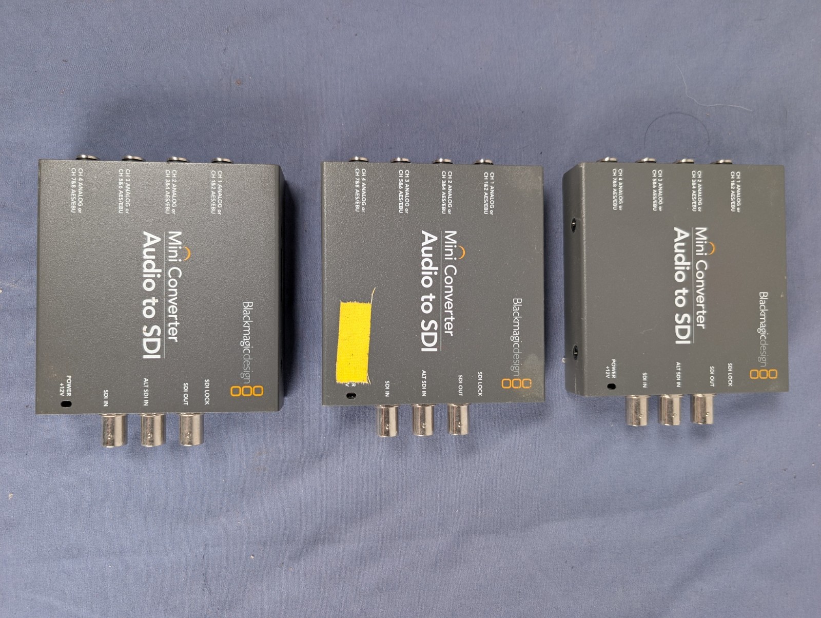 Blackmagic Design Mini Converter Audio to SDI Working No Power Supply