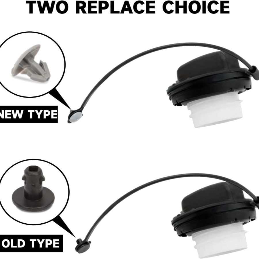 Replacement for Altima, Fuel Tank Gas Cap with TETHER Strap 17251-3JA0A Replacem
