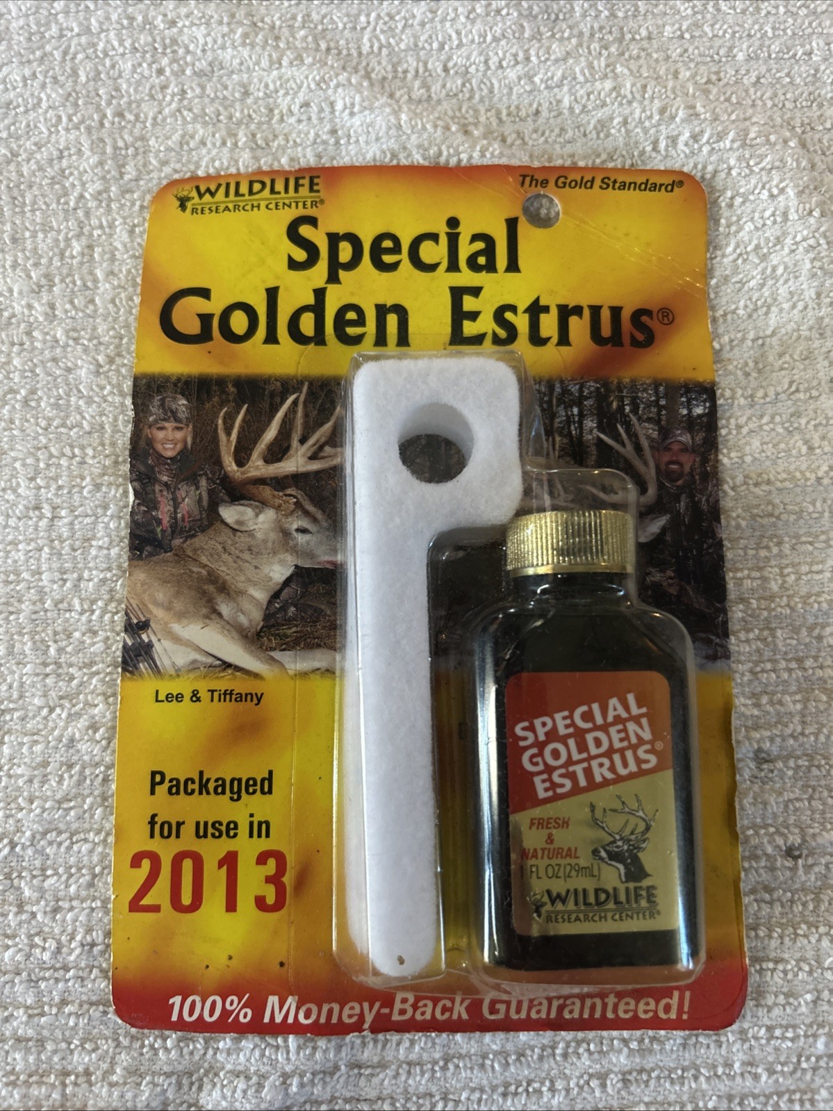 Wildlife Research 1oz Special Golden Estrus Buck Deer Scent Lure Doe Urine 2013