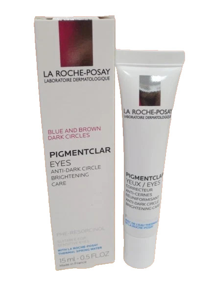 LA ROCHE POSAY PIGMENTCLAR EYES ANTI-DARK CIRCLE BRIGHTENING CARE 0.5OZ 2028