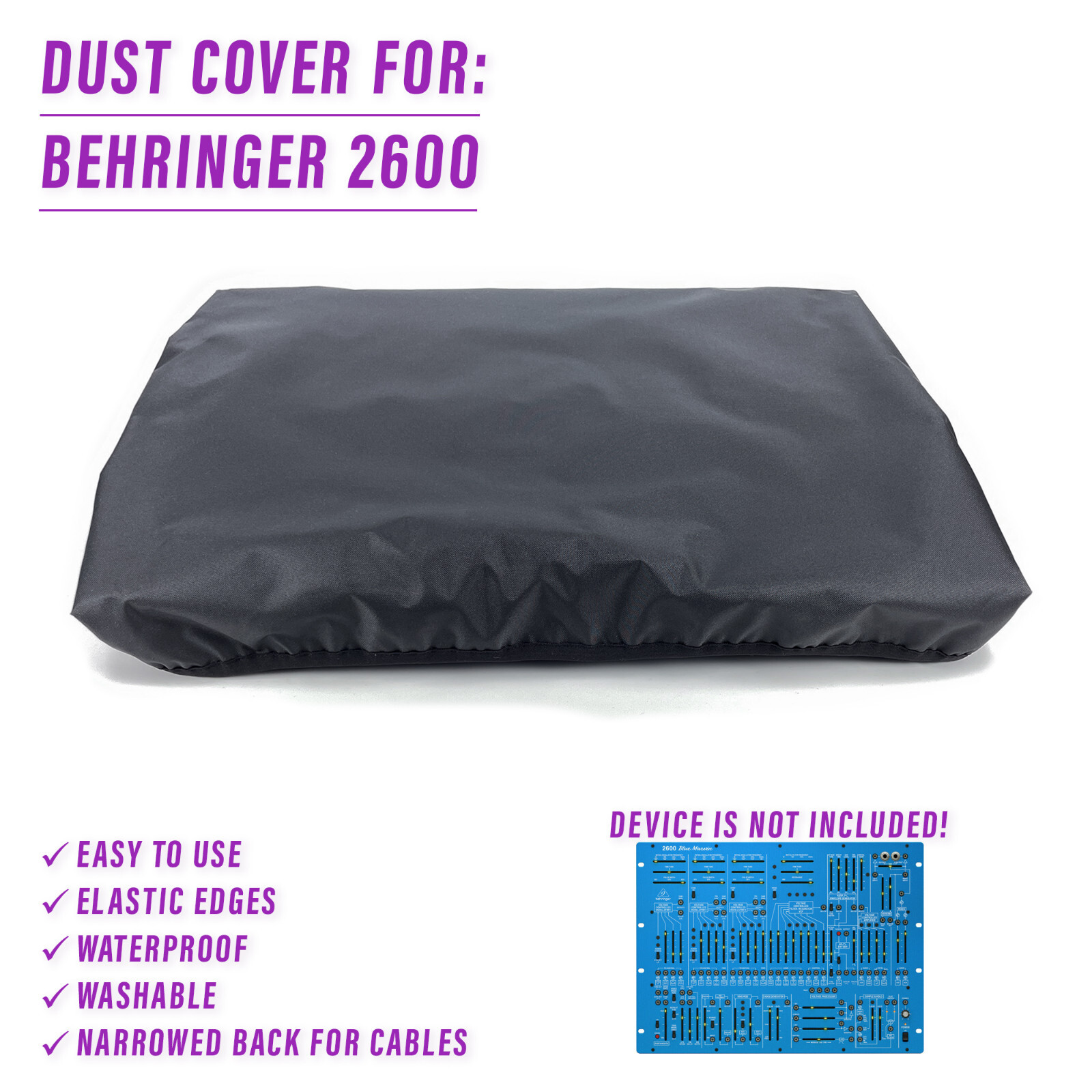 DUST COVER for Behringer  2600
