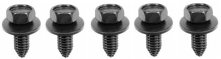 1962-70 Fender Bolt Kit Fits Gm - 24-Pc Set with 5/16”-18 Bolts & U-Nuts OEM Fit