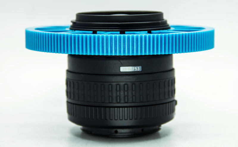 Cine follow focus gear ring gears 90-99mm for dslr lens focus blue 0.8 mods
