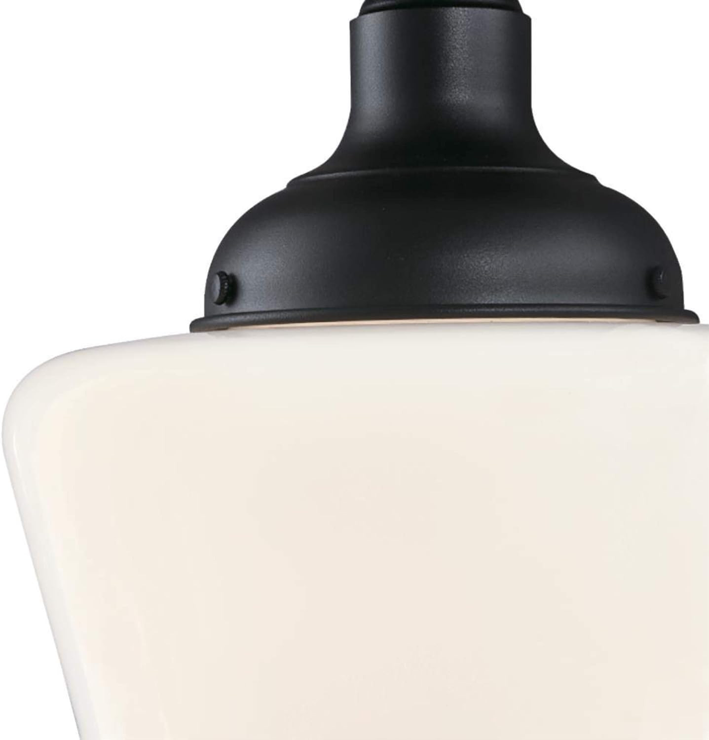 6578300 Scholar 9 Inch Vintage One-Light Semi-Flush Mount Outdoor Ceiling Light