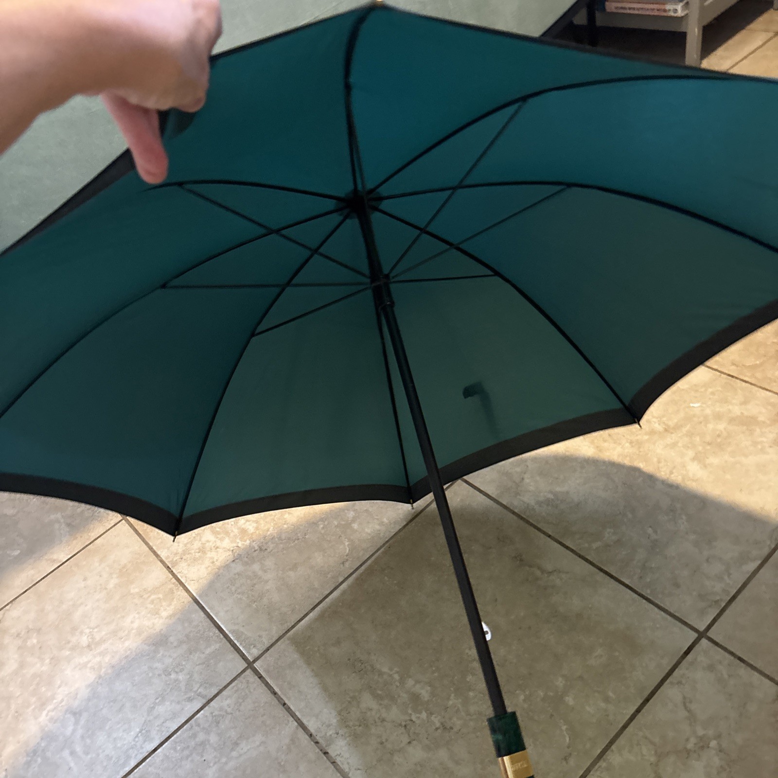 Tsar Umbrella Vintage Green Rare