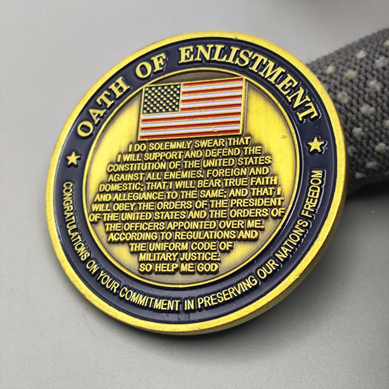US Naval Station Norfolk Challenge Coin
