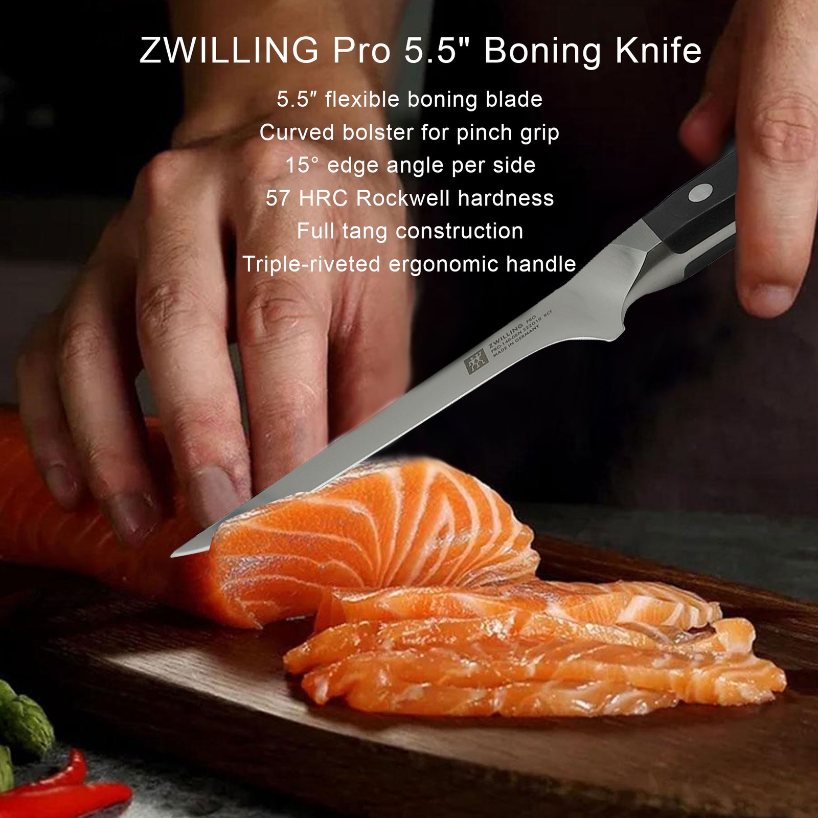 ZWILLING Pro 5.5" Flexible Boning Knife