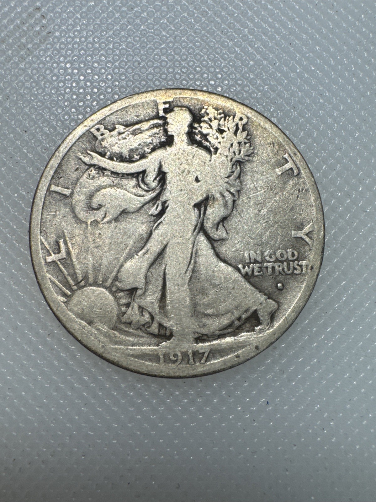 1917 s obverse walking liberty half dollar Q4