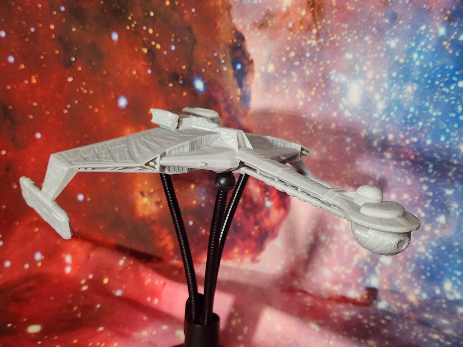 T.G.S. Klingon Yotesh Battlecruiser PLA Noncanonical Model