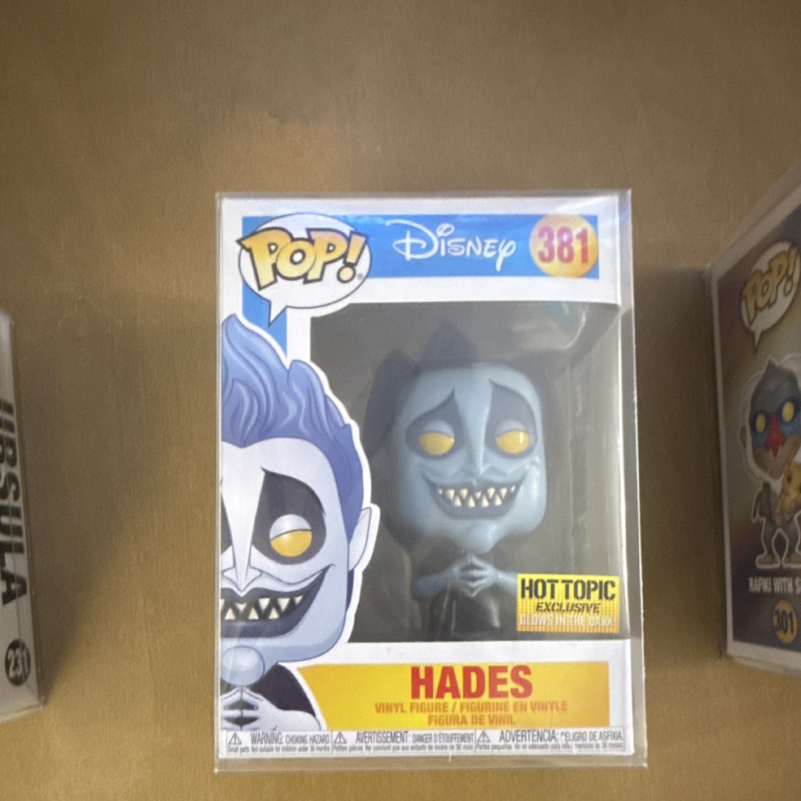 Funko Pop! Disney Hot Topic Exclusive Diamond GITD Lot 4 Evil Queen Ursula