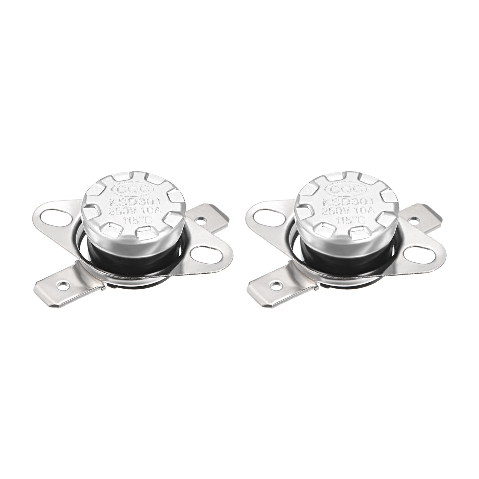 KSD301 Thermostat 115C NC Temperature Thermal Control Switch 2 Pcs