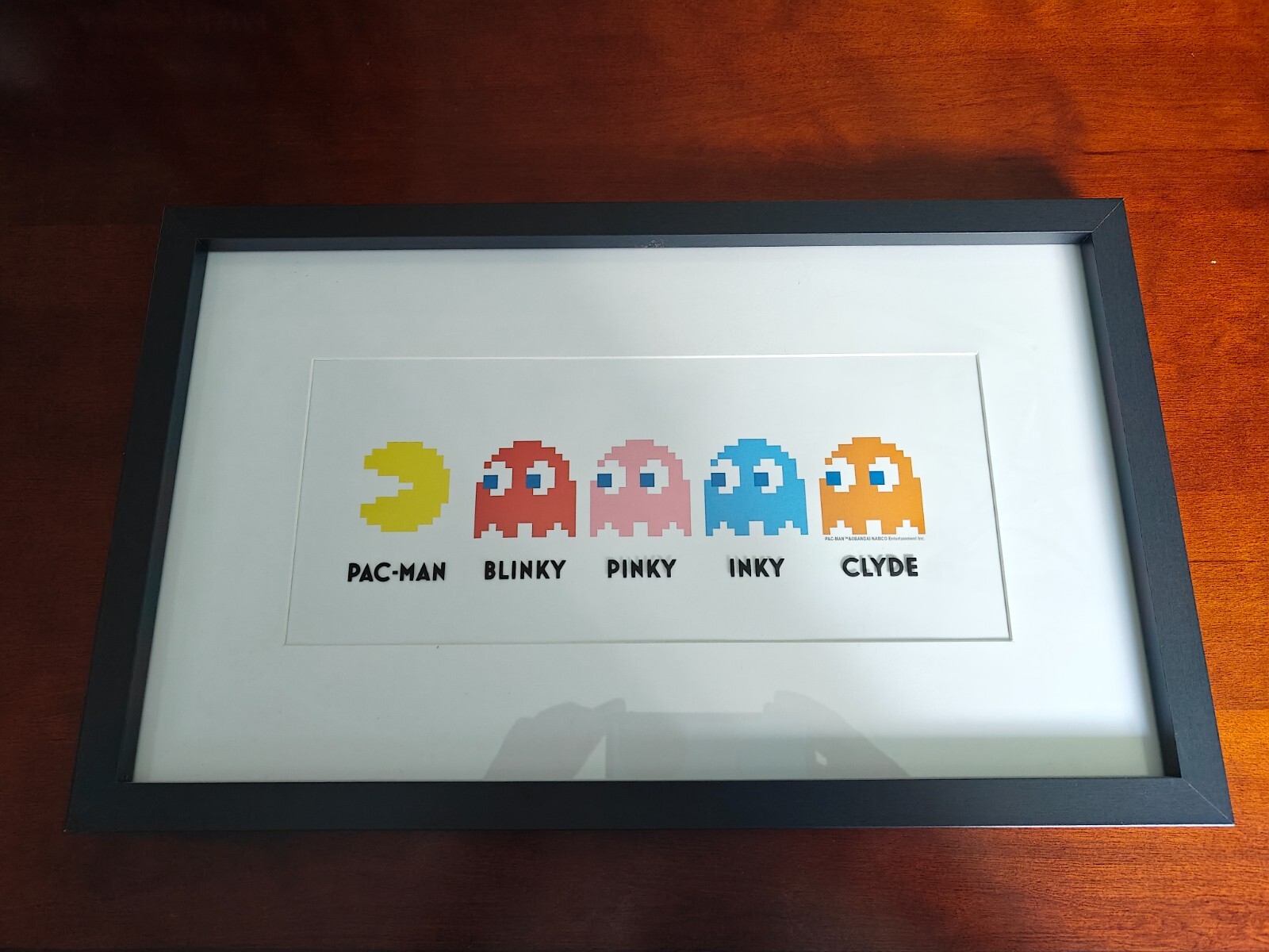 PAC MAN ARTWORK ARCADE GAME Blink COOL SIGN VINTAGE LOOK VIDEO PINBALL AMUSEMENT