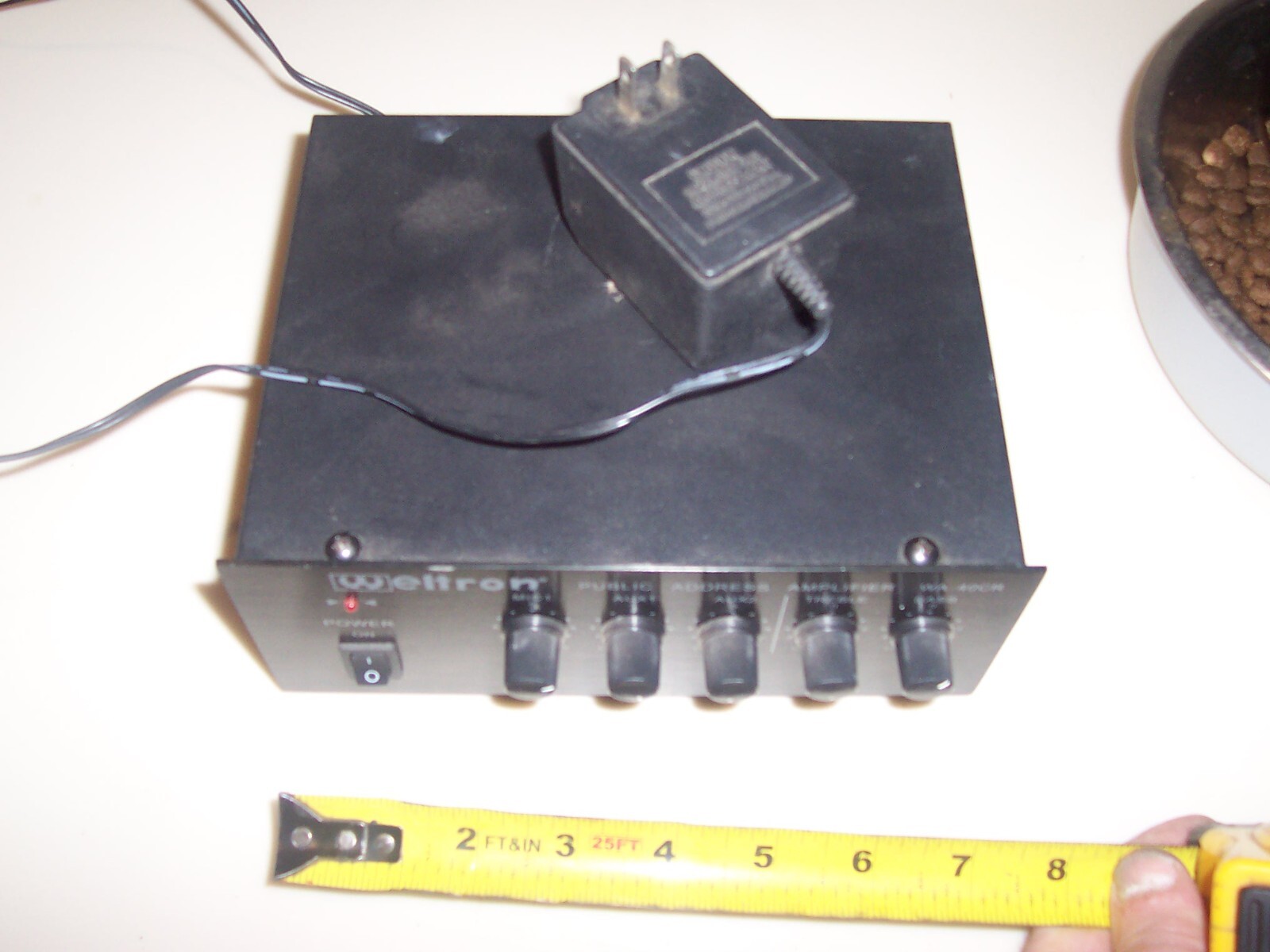 WELTRON AMP.MODEL WA 40-CR WORKS GREAT!