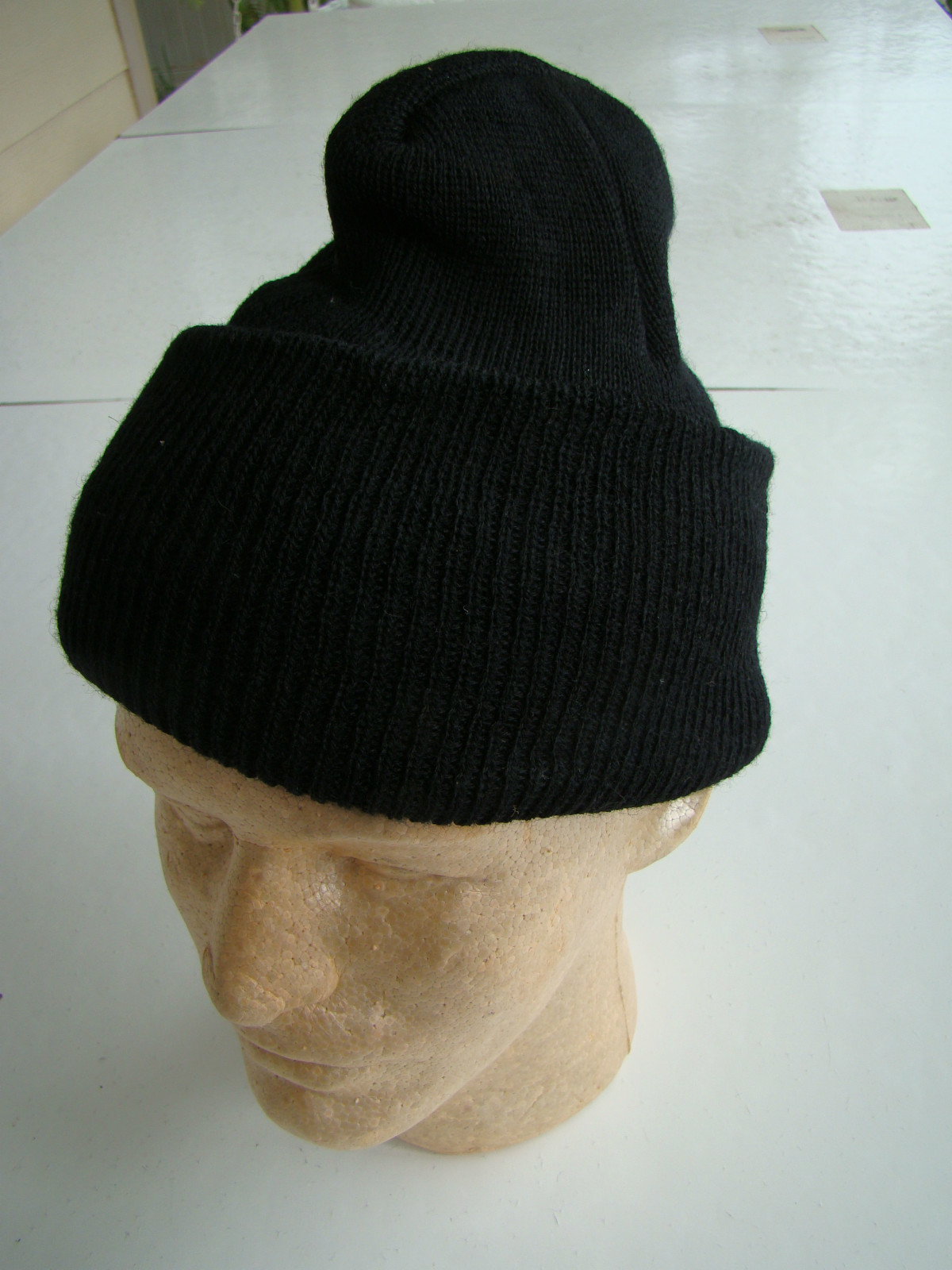USMC US MARINES RECON RAIDERS COLD FOUL WEATHER COMBAT BDU KNIT BLACK WATCH CAP