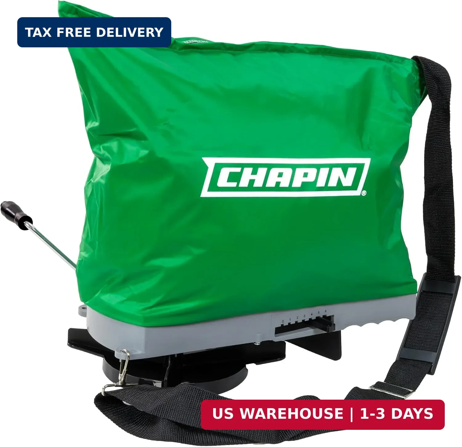 Chapin 84700G Spreader, Lawn and Garden, 25Lbs, Grass Seed, Fertilizers, Granula