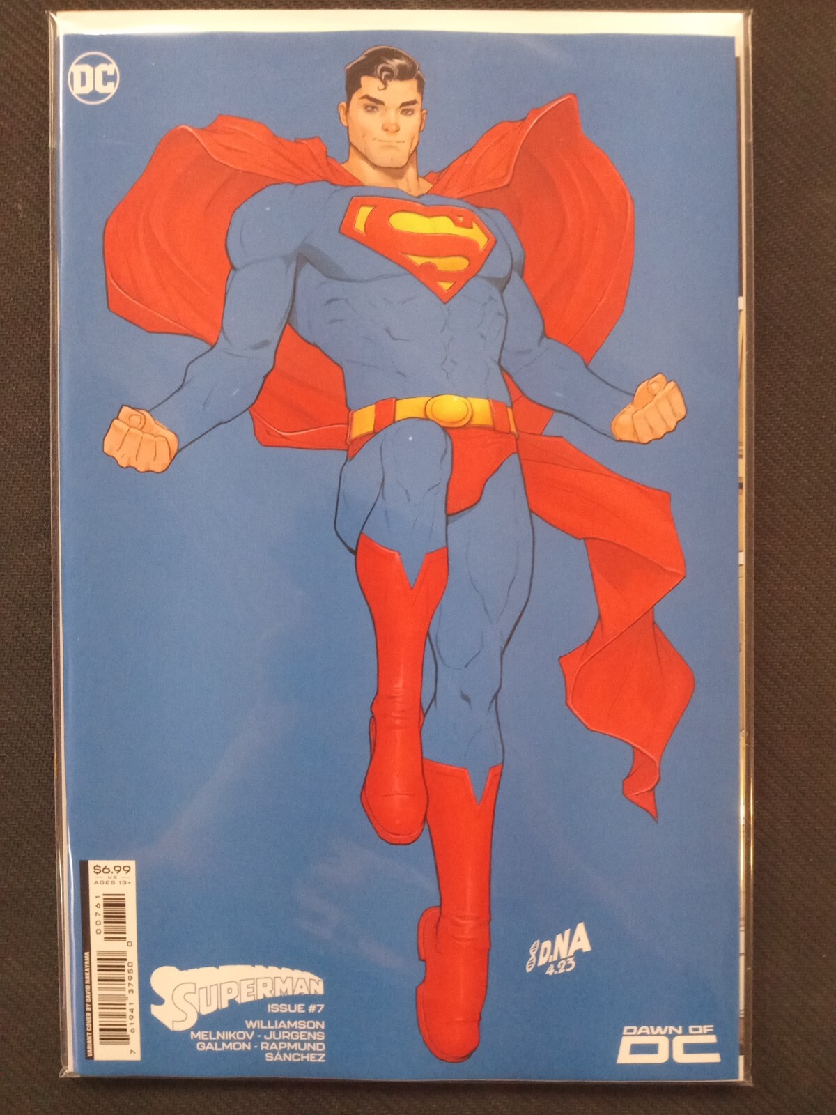 Superman #7 D Nakayama Cvr DC 2023 VF/NM Comics