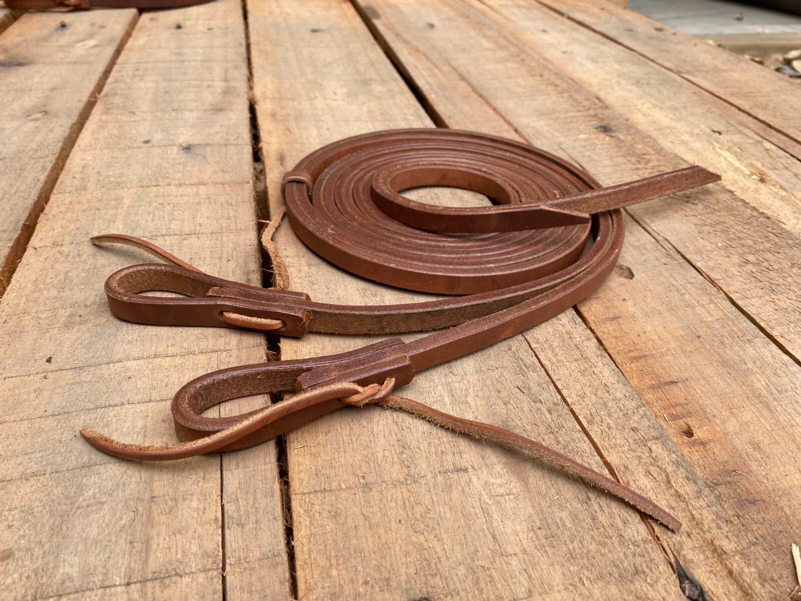 100% Real Genuine Argentina Cow leather Reins by MOUSM