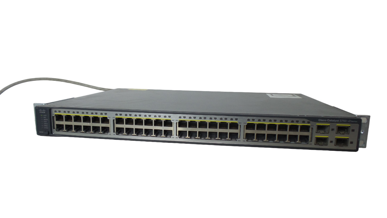 Cisco Catalyst Switch WS-C3750V2-48TS-S V07 - Free Shipping