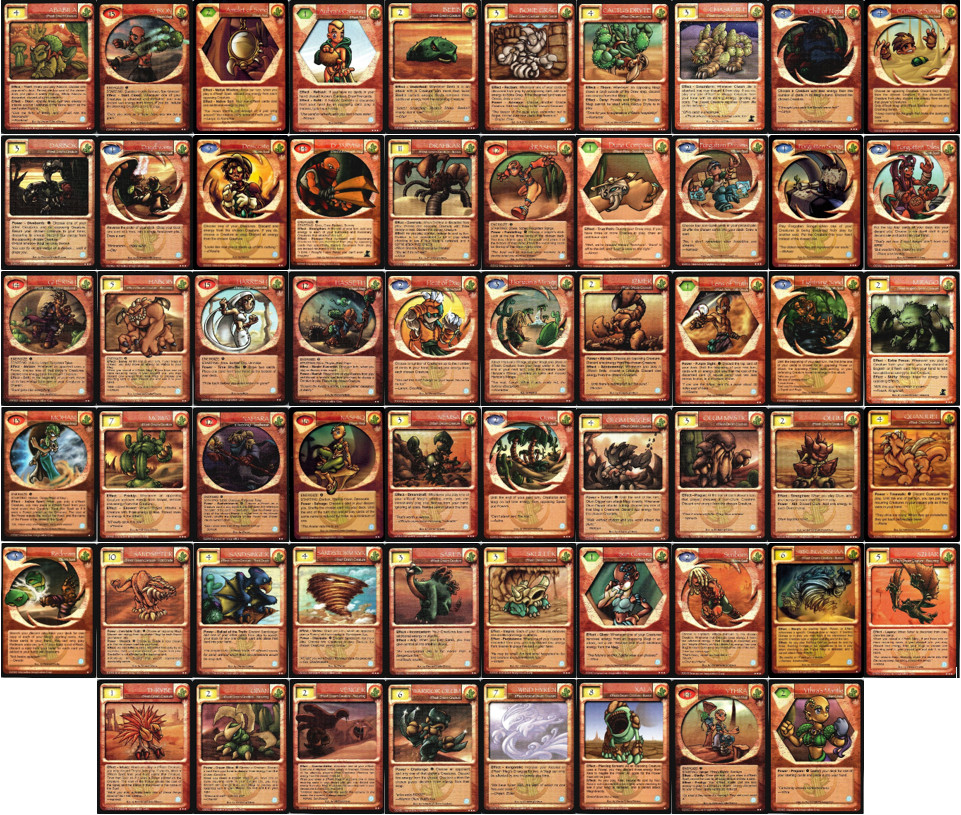 You Pick - d'Resh - Magi Nation Duel (MND) TCG/CCG Cards - Rare/Uncommon/Common