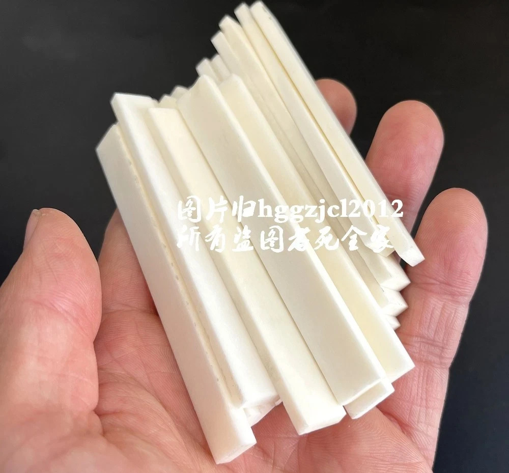 20 Pcs Skeleton Flat Blank Slice Handle Musical Instruments 85x10x3.5mm