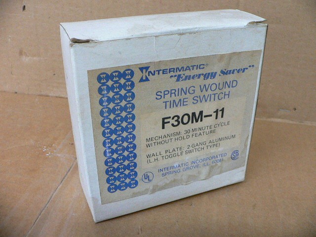 Intermatic F30m-11 Spring Wound Time Switch