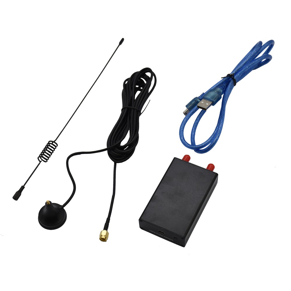 100KHz-1.7GHz Software Defined Radio Tuner Receiver UV HF RTL SDR USB& Cable