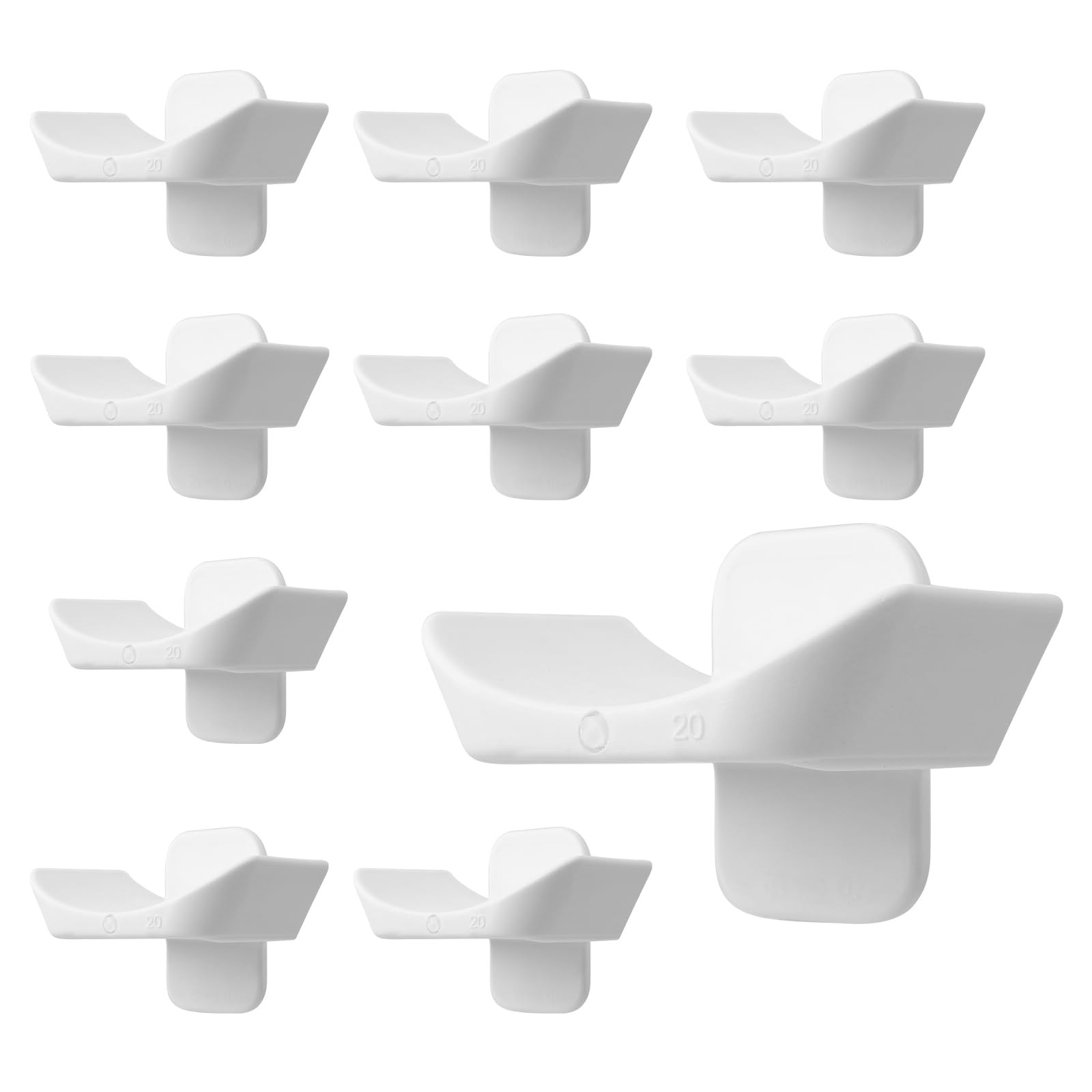 10Pcs Pinless Jump Cups Horse Competition Jump Cups 20mm Horse Jump Cups for ...