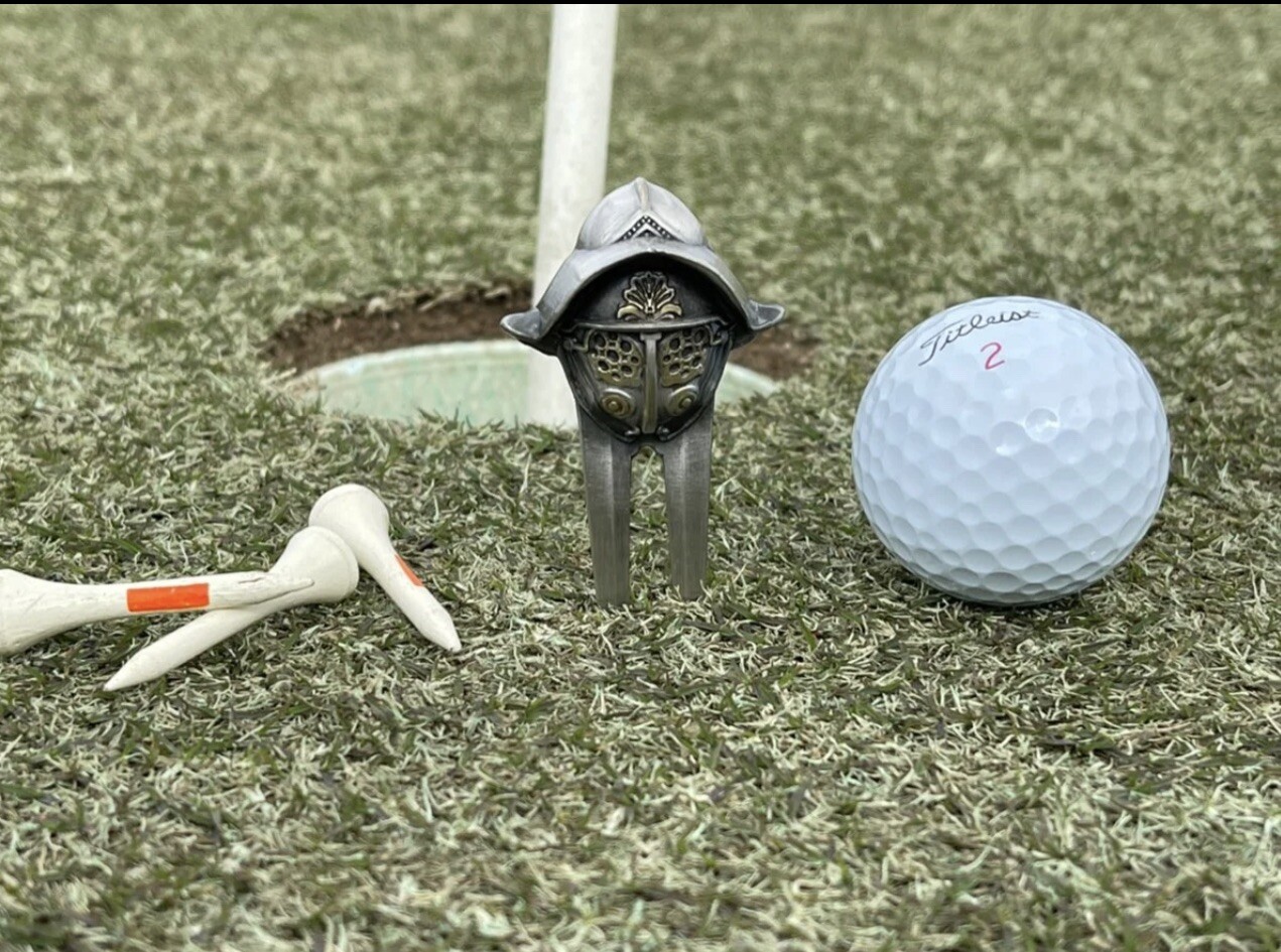 Golf Divot Repair Tool & Ball Marker