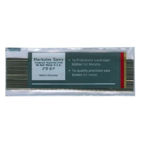 HERKULES WHITE LABEL SAW BLADES 8/0 144 PIECES MADE IN GERMANY