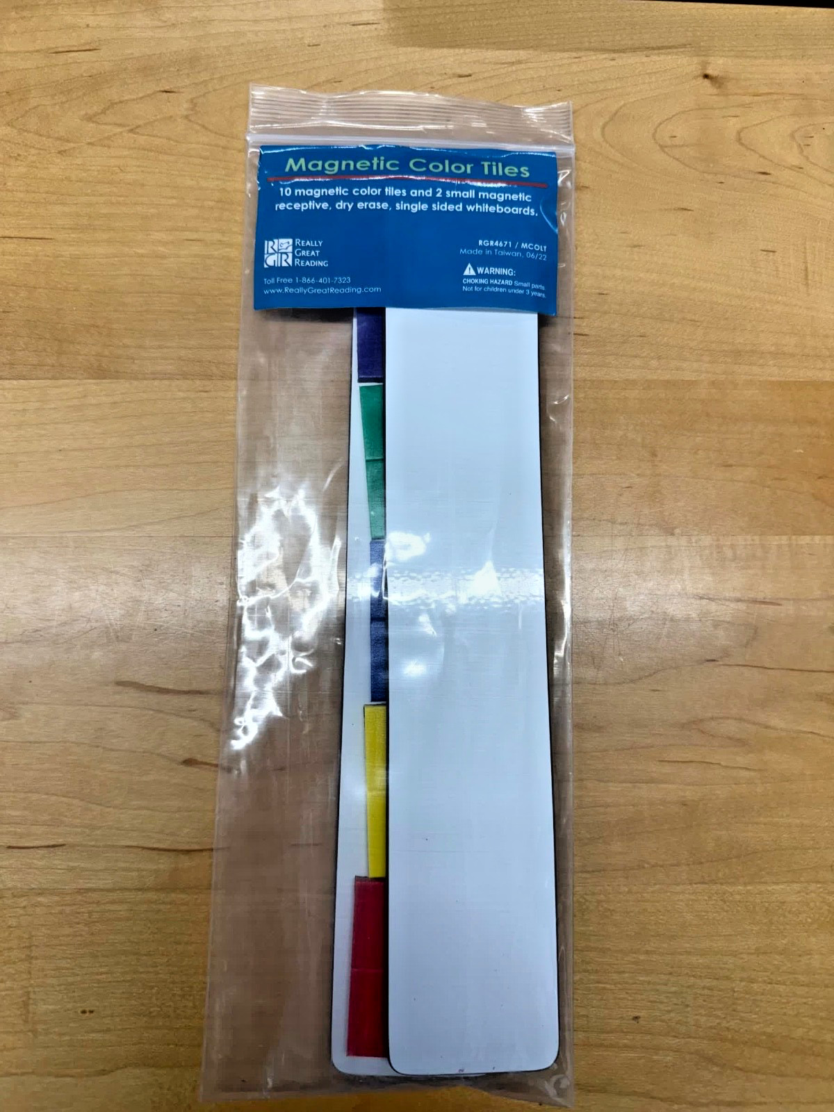 Really Great Reading Teaching Magnetic Color Tile Kit MCOLT NEW!