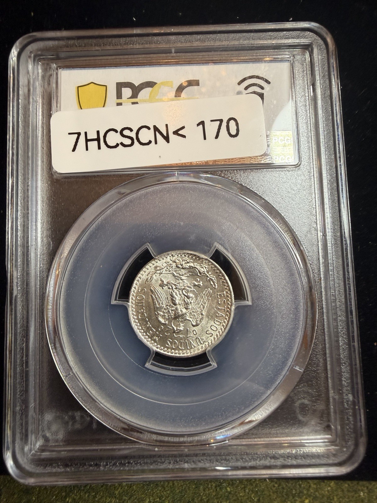1926-M Mexico 20 Centavos MS 65