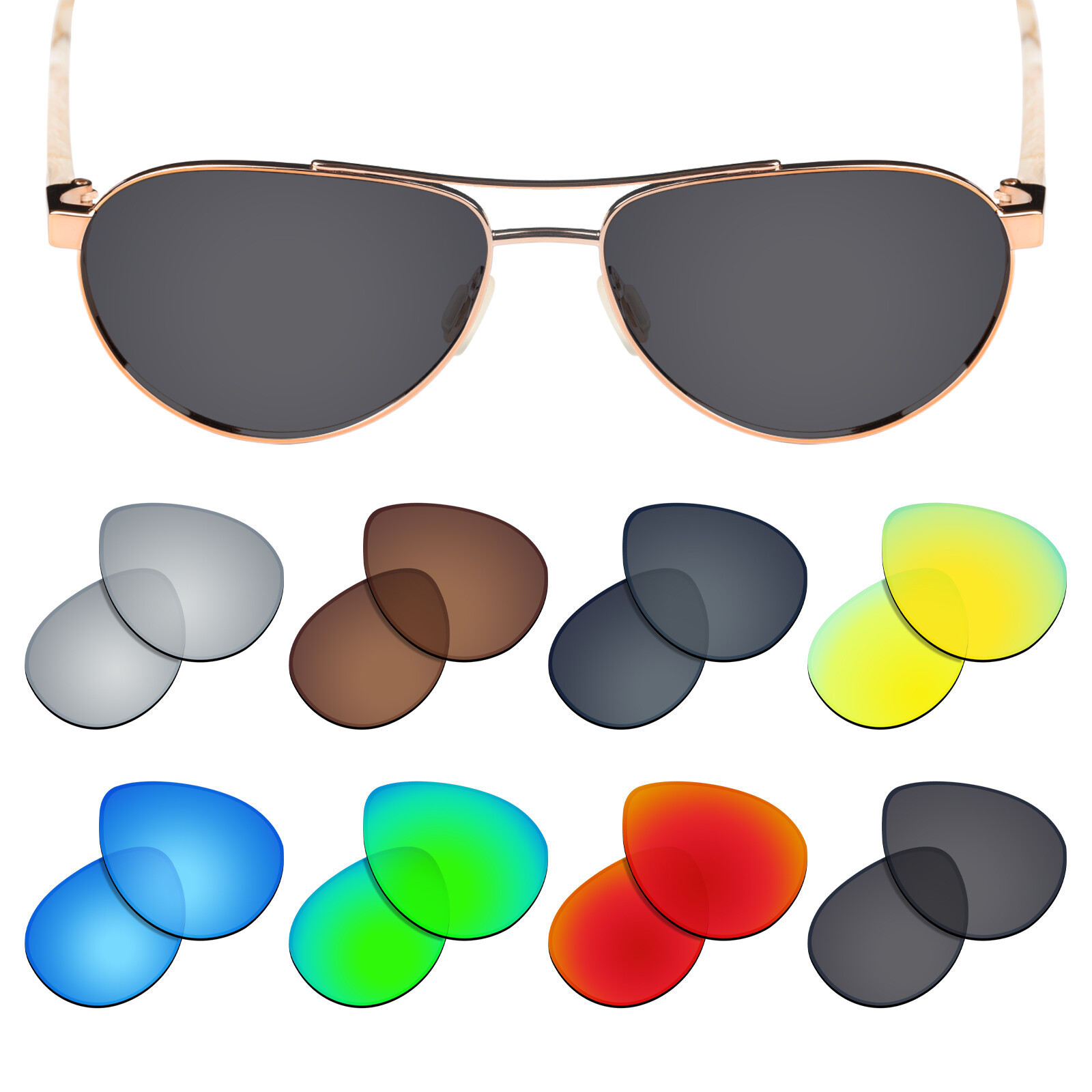 POLARIZED Replacement Lens for Costa Del Mar Fernandina Sunglasses-Multiple