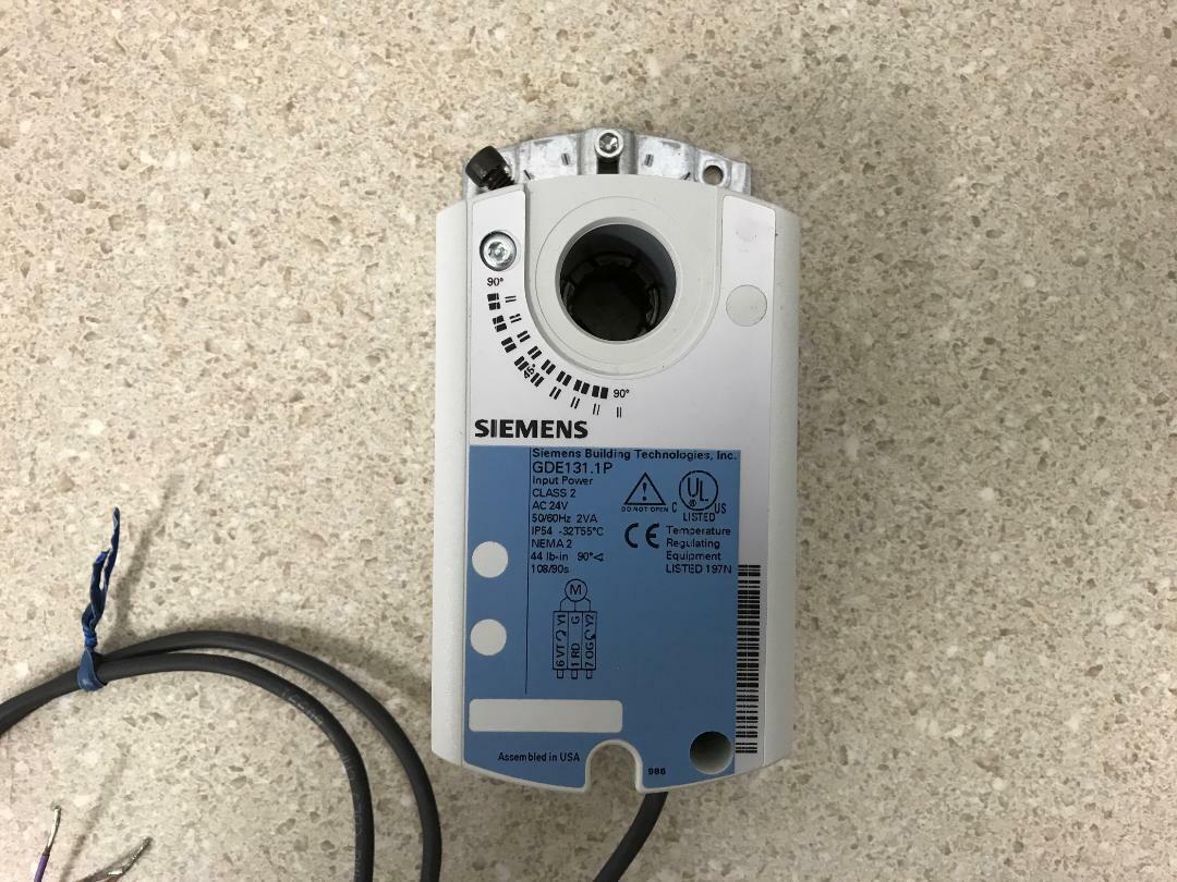 Siemens GDE131.1P Open Air Actuator NEW