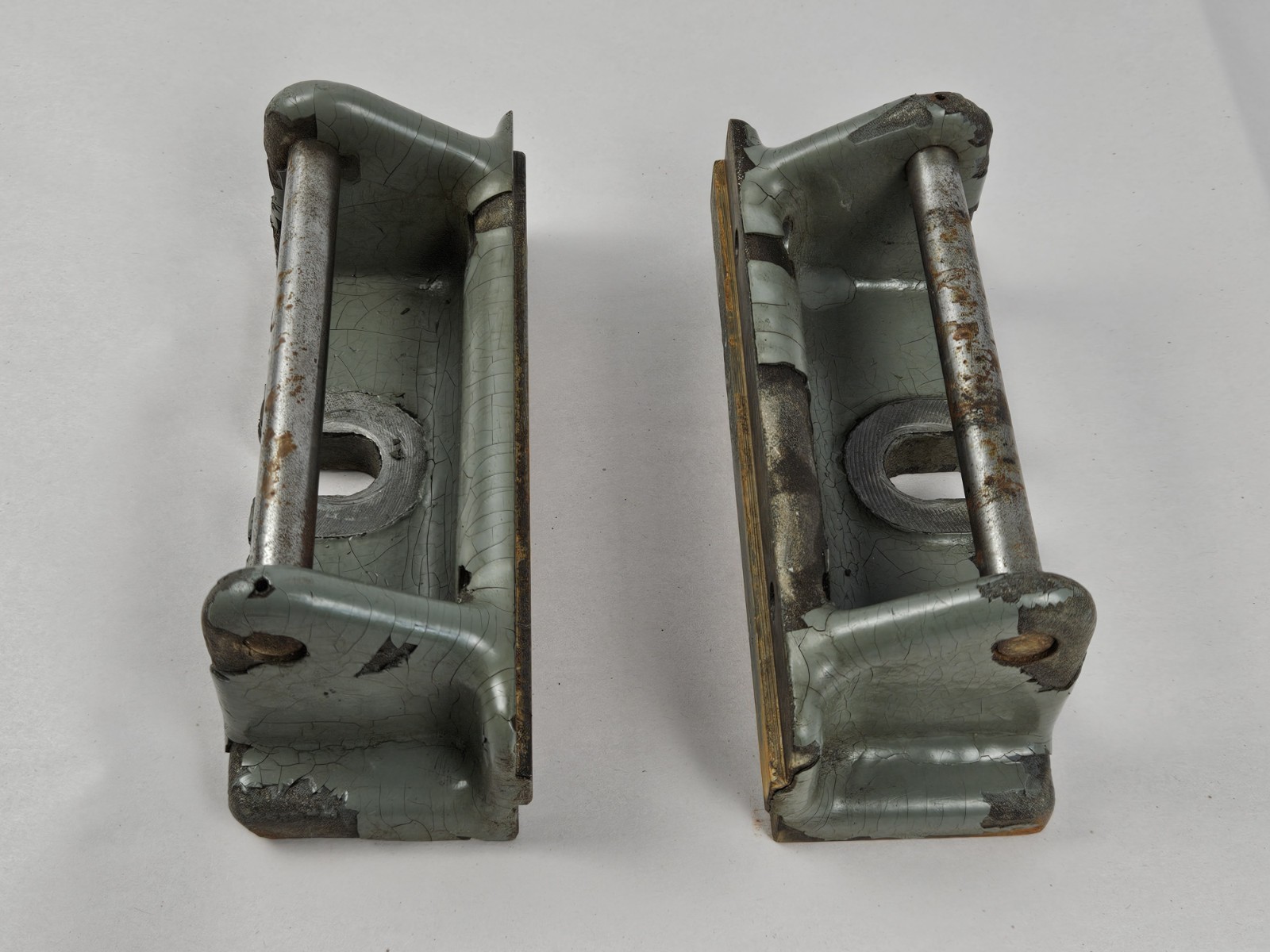 Bridgeport Milling Machine 12" Rotary Table Horizontal Handle Mounting Brackets