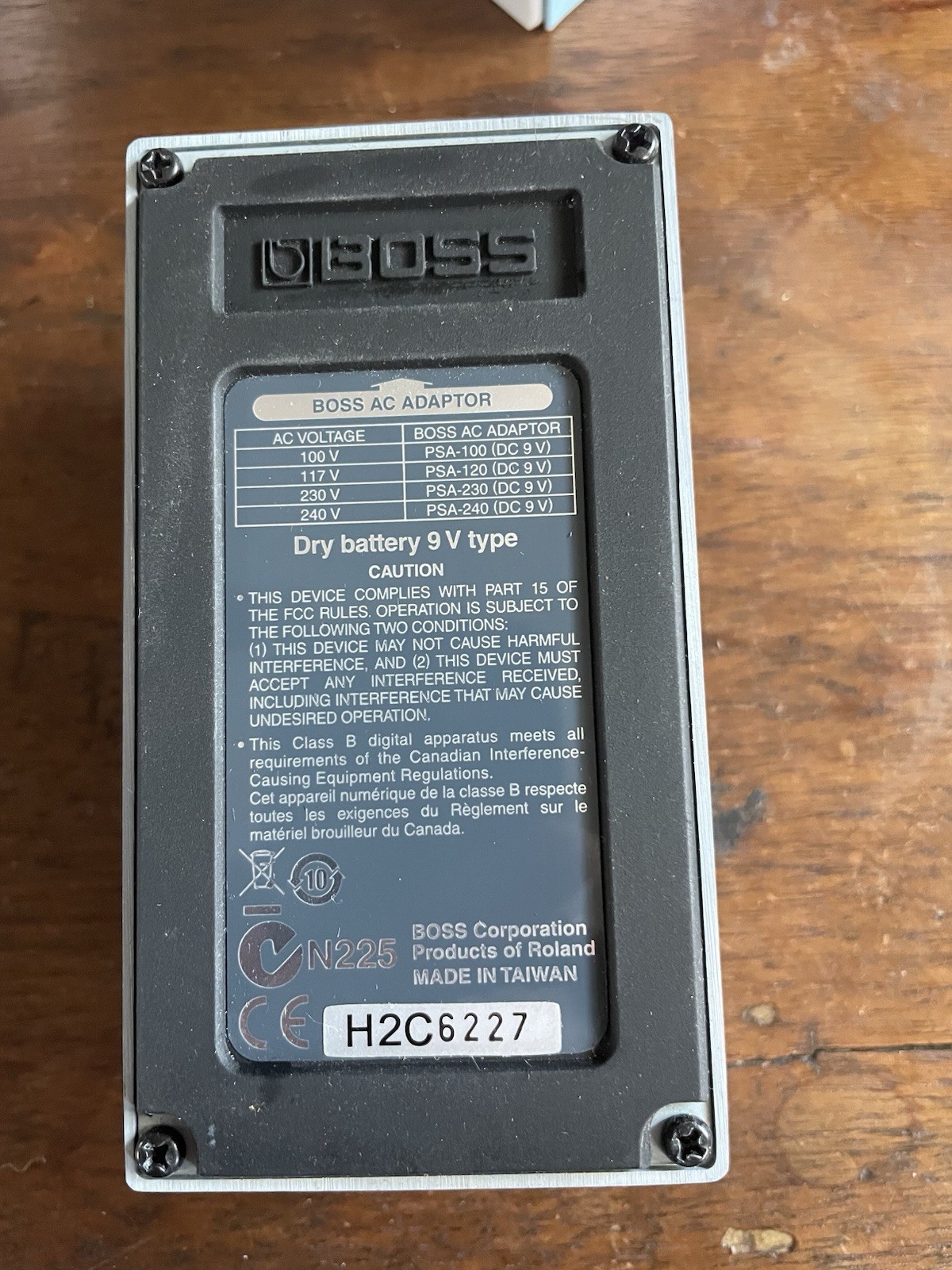 Boss CEB-3 Bass Chorus Pedal Unit Only Without Cable